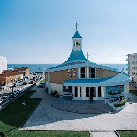 Apartamento T3 Vista Mar - Anzol فيلا دو كوندي المظهر الخارجي الصورة