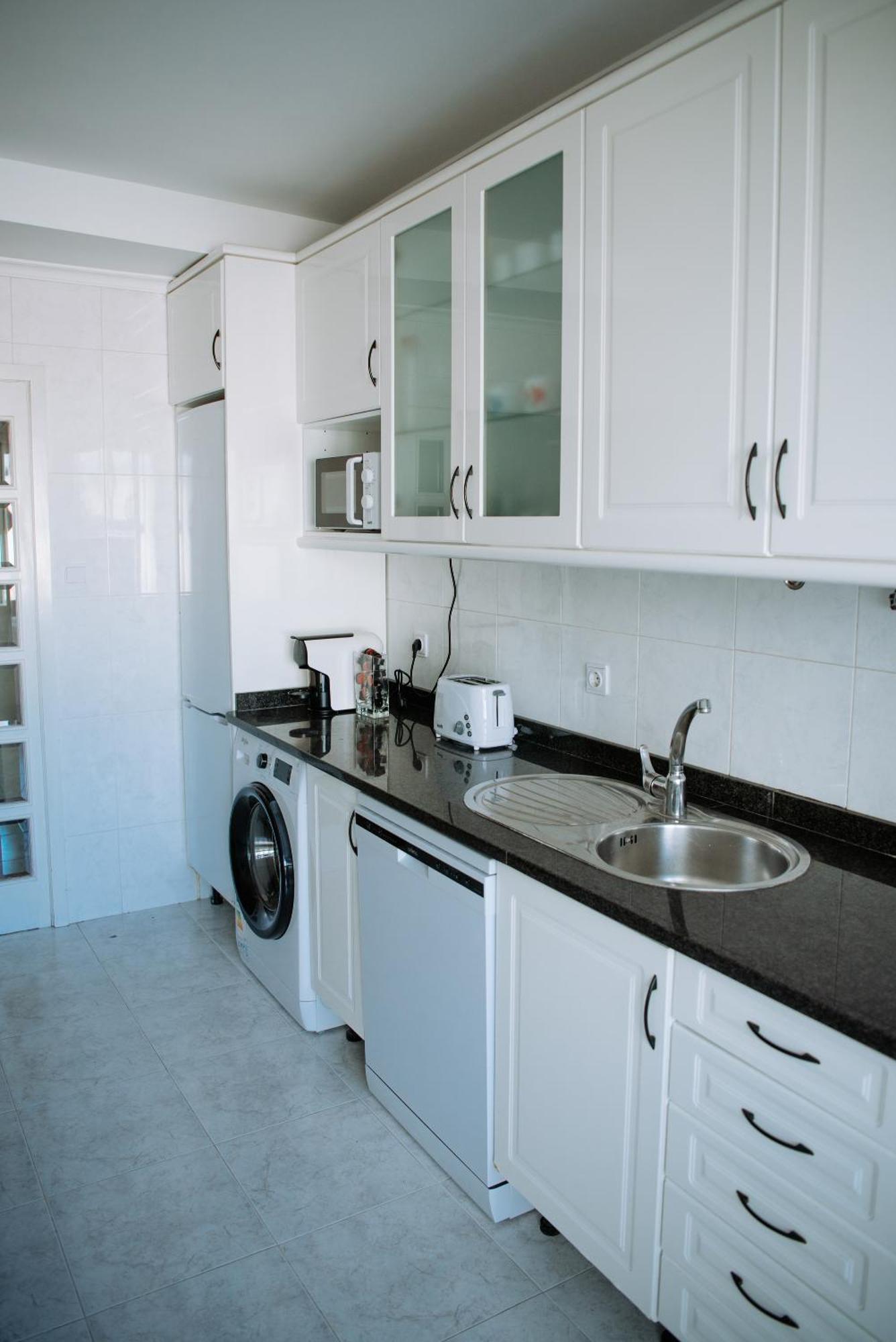 Apartamento T3 Vista Mar - Anzol فيلا دو كوندي المظهر الخارجي الصورة